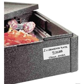 System-Thermo-Box schwarz  595 mm x 390 mm H 120 mm INTERGASTRO