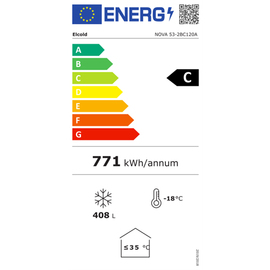 Impulstiefkühltruhe KBS 58 G | 503 ltr mit Glasschiebedeckel Produktbild 1 S