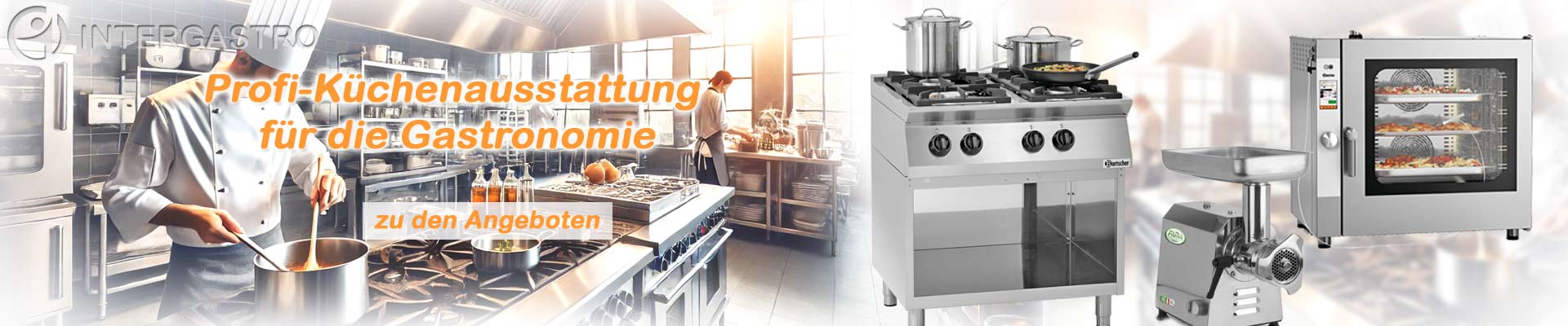 Profi-Küchenausstattung für die Gastronomie